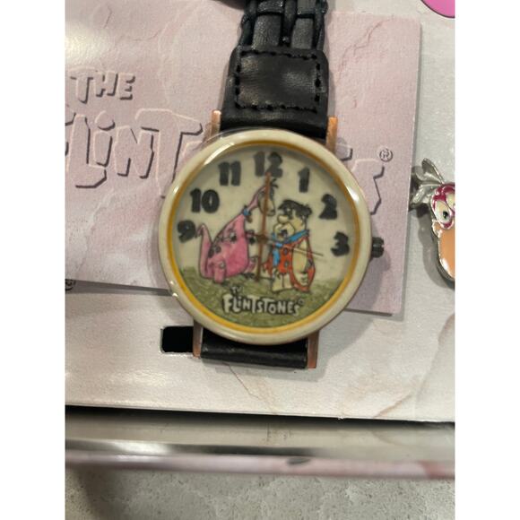 Fossil The Flintstones Fred and Dino limited edition watch Hanna Barbera w/ tin main image 8